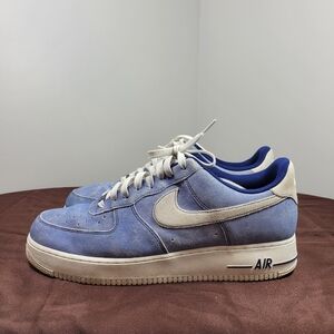 Nike Air force 1 ‘07 LV8 Dusty Blue Men's Size 13 University Blue DH0265-400